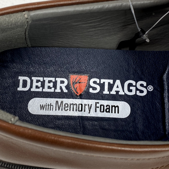 NEW Deer Stags Leather REFINE Loafers Size 12 main image 7
